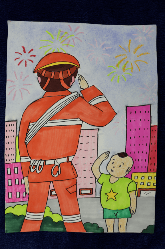 【消防宣传月】 "我是小小消防员"第五届儿童消防绘画