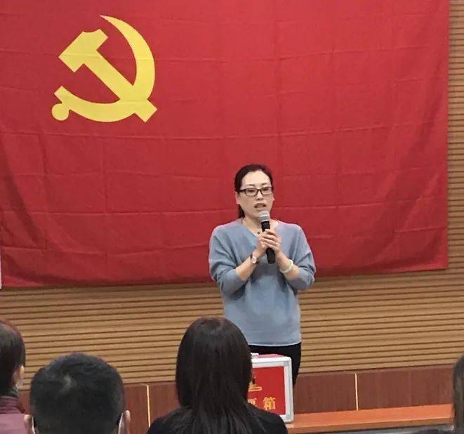 党旗飘飘金顶街第二小学党支部新党员发展大会