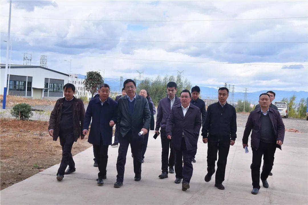 凉山州政府副秘书长陈硕,盐源县委常委,常务副县长胡定显陪同调研