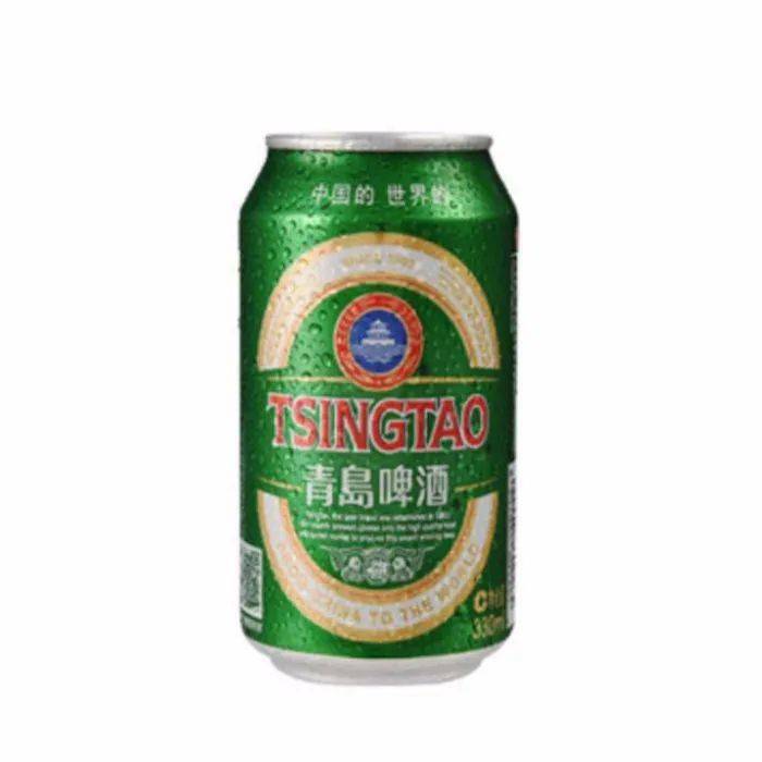 青岛330ml优质罐装啤酒