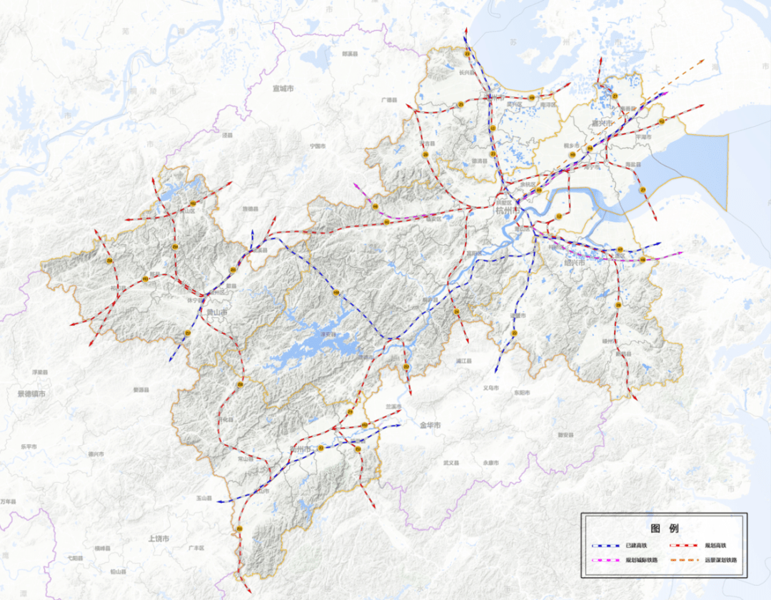 杭州都市圈通过未来十五年发展规划!交通发展如何布局