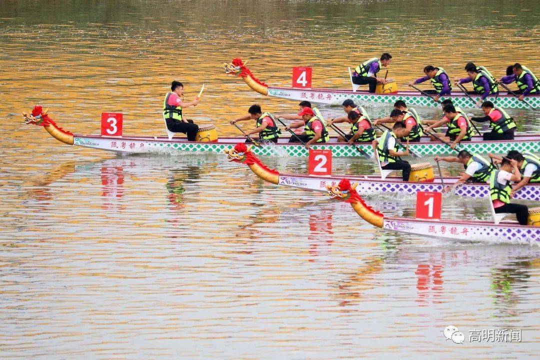 乘风破浪!佛山村居龙舟飞腾高明沧江