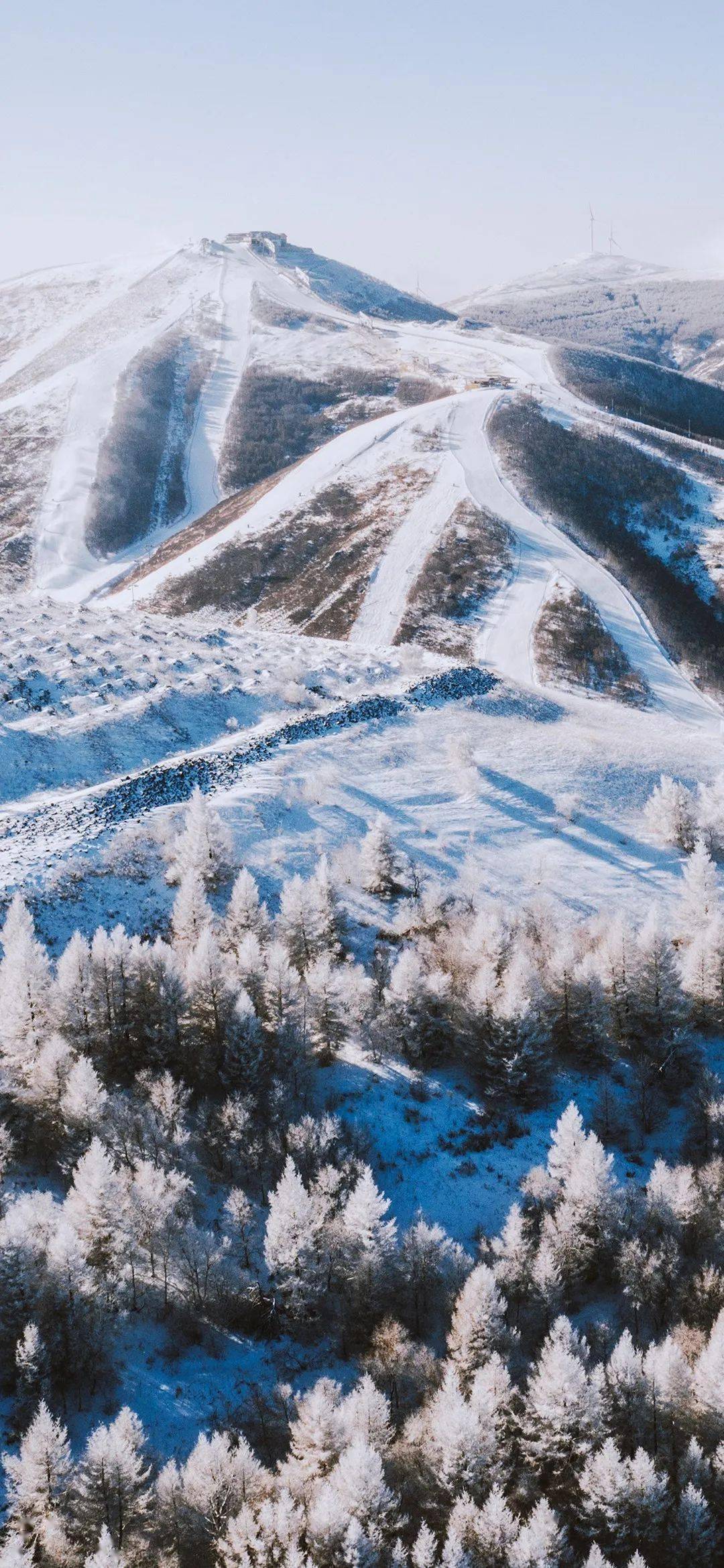 比起滑雪,崇礼的雪景更令人上头 | 壁纸收藏