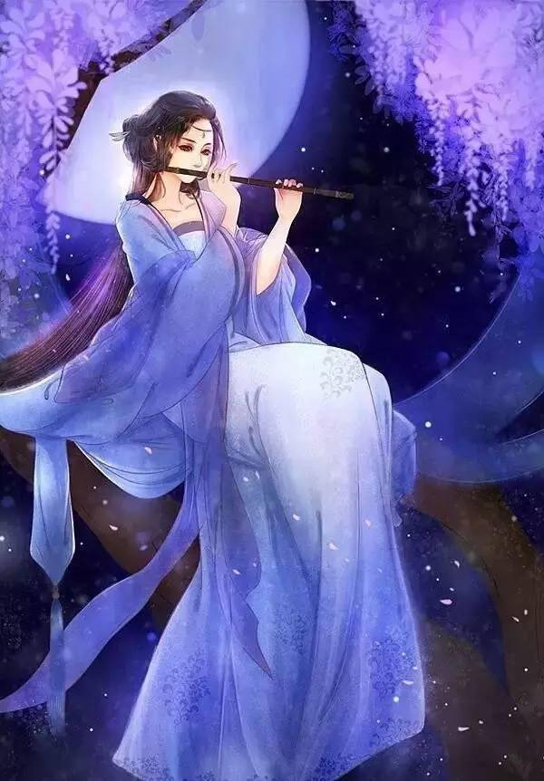 月如钩,独上西楼