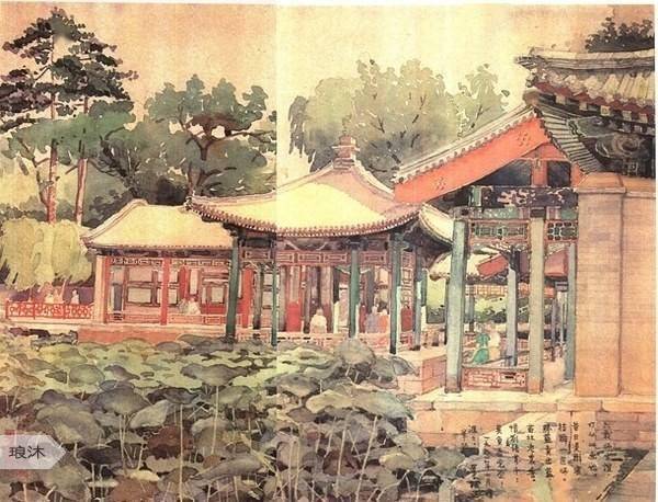 一代宗师梁思成与他的建筑手绘稿_tumupu