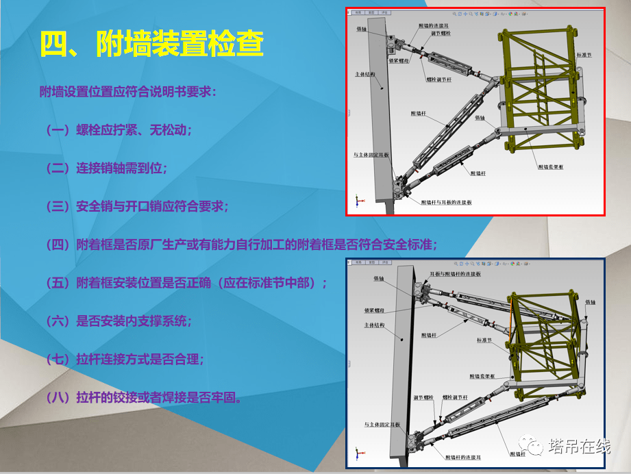 塔式起重机日常和平检查要点PPT
