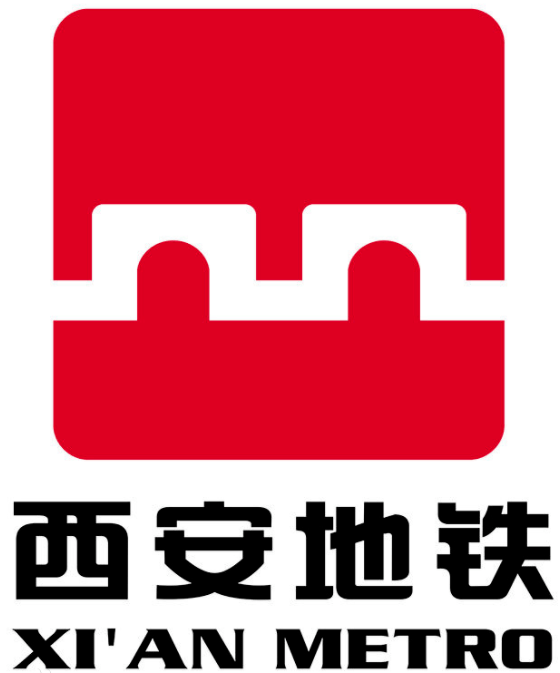 广州地铁 logo由两条轨道结合而成 形似"羊角"造型 简单的形状,但是