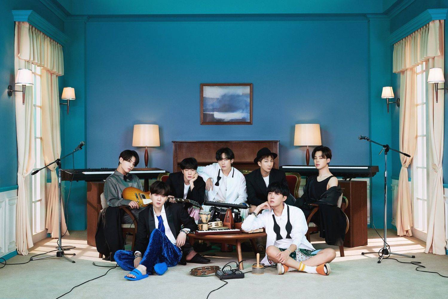 防弹少年团《life goes on》占领billboard后,追加成为第4支8亿浏览量