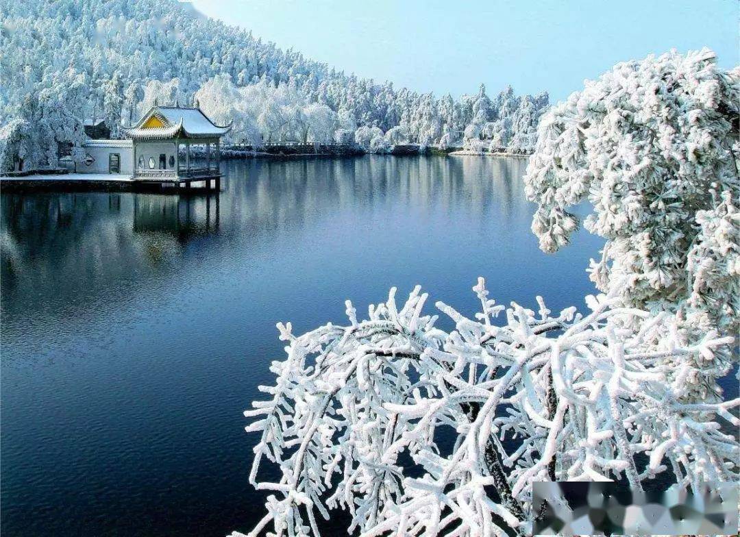 冬恋庐山南国雪景何处寻尽在冬日庐山享尽云瀑雾凇无敌雪景