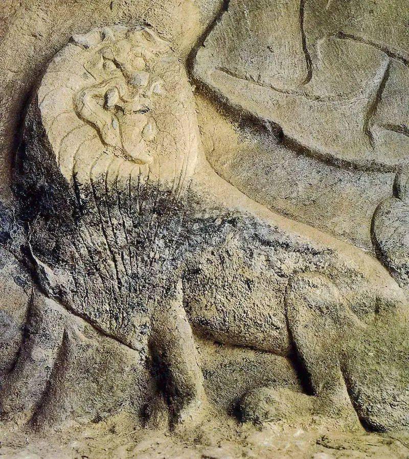 中国古代狮子图像_手机搜狐网