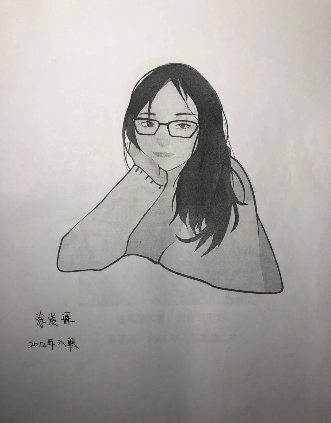 一起来画出你心中的语文老师