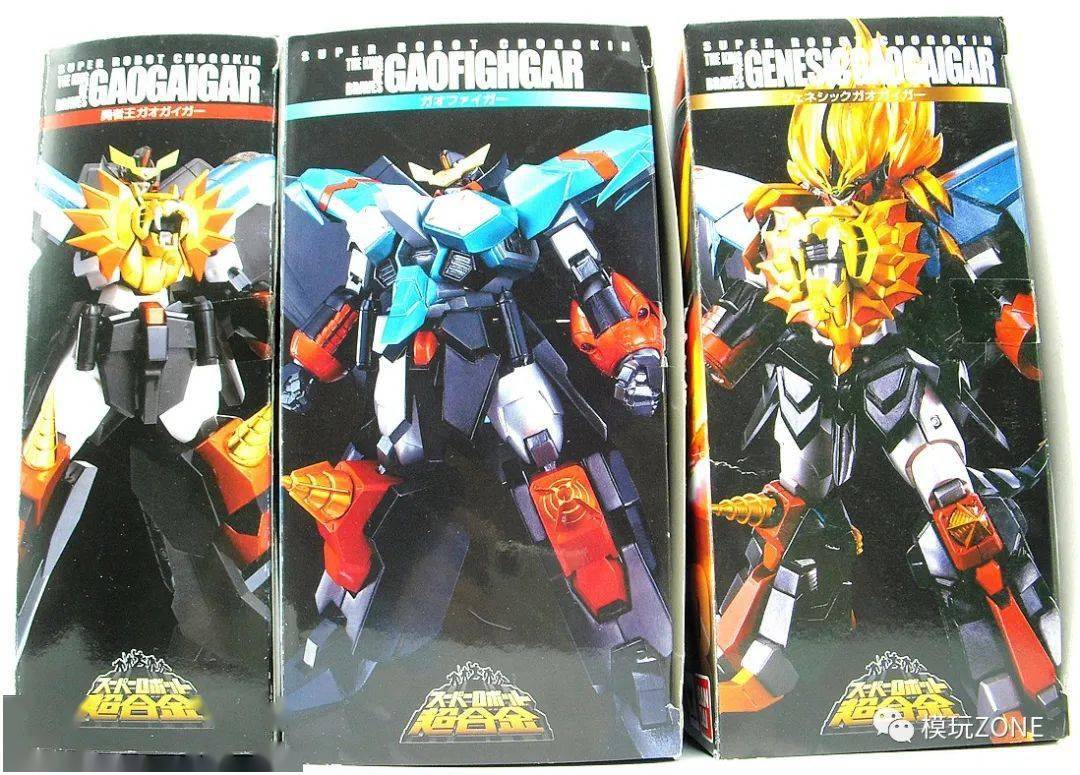 模玩分享万代sr超合金始源勇者王genesicgaogaigar