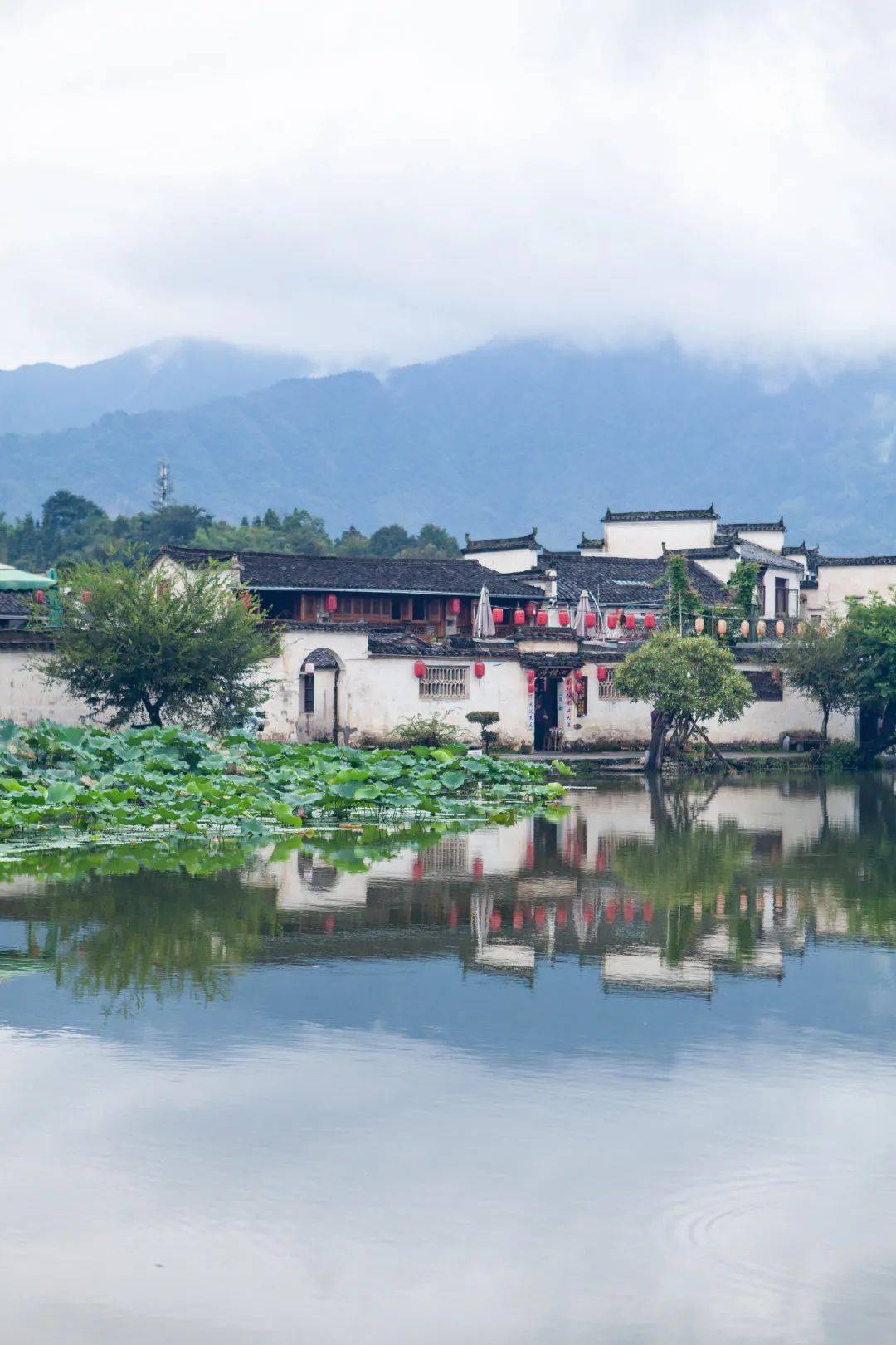 宏村素有画里乡村之称果然名不虚传