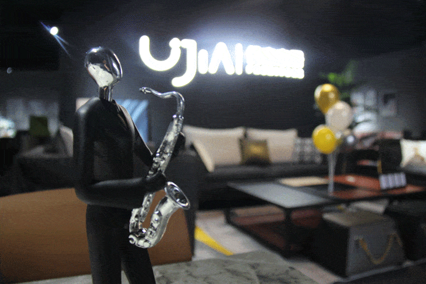 一 趟趟的跑家居商场 一家家的选风格找搭配 看了一件又一件家具  