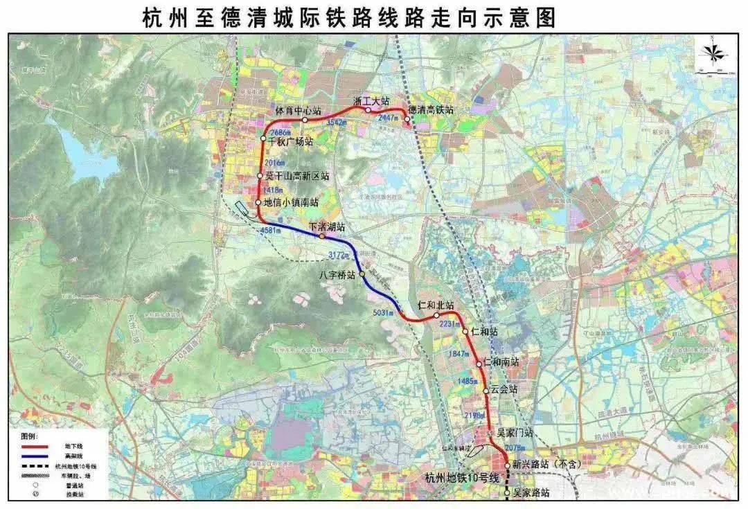 杭德轻轨网传新图引发多方关注,规划站点将取消?