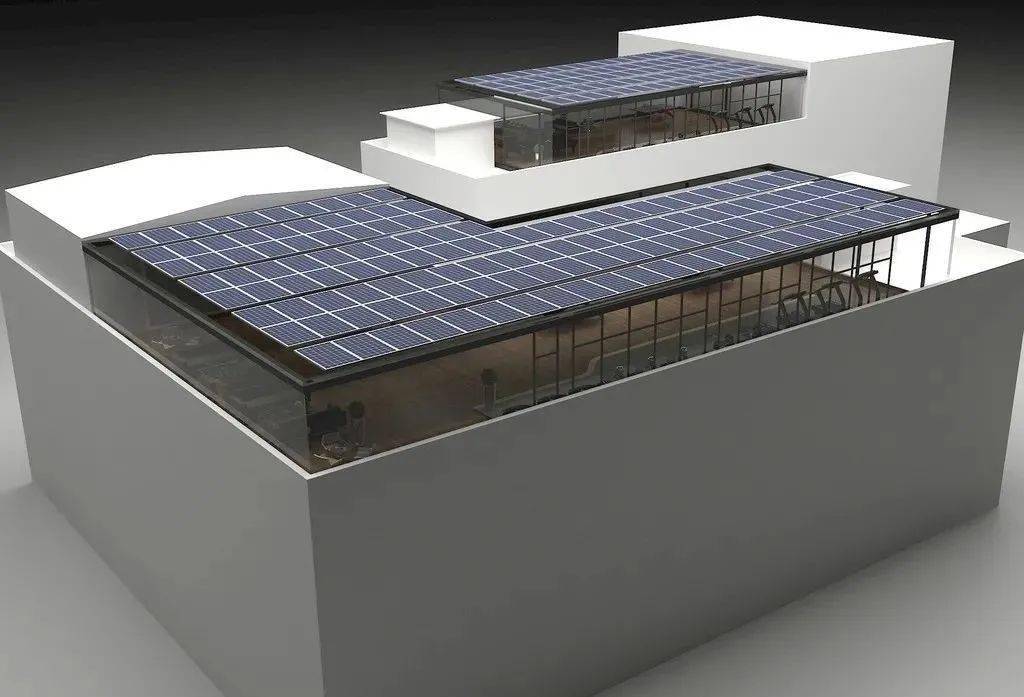 推荐收藏 12种屋顶光伏电站设计效果图