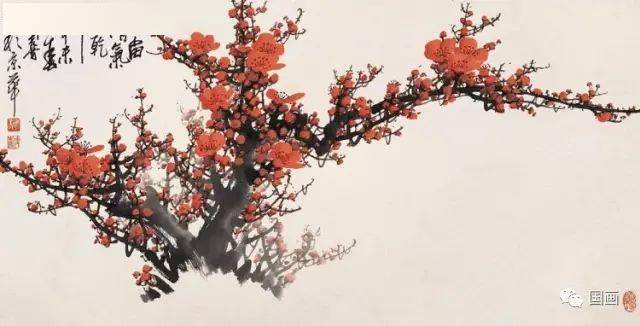 画梅大师王成喜梅花作品50幅,美极了!