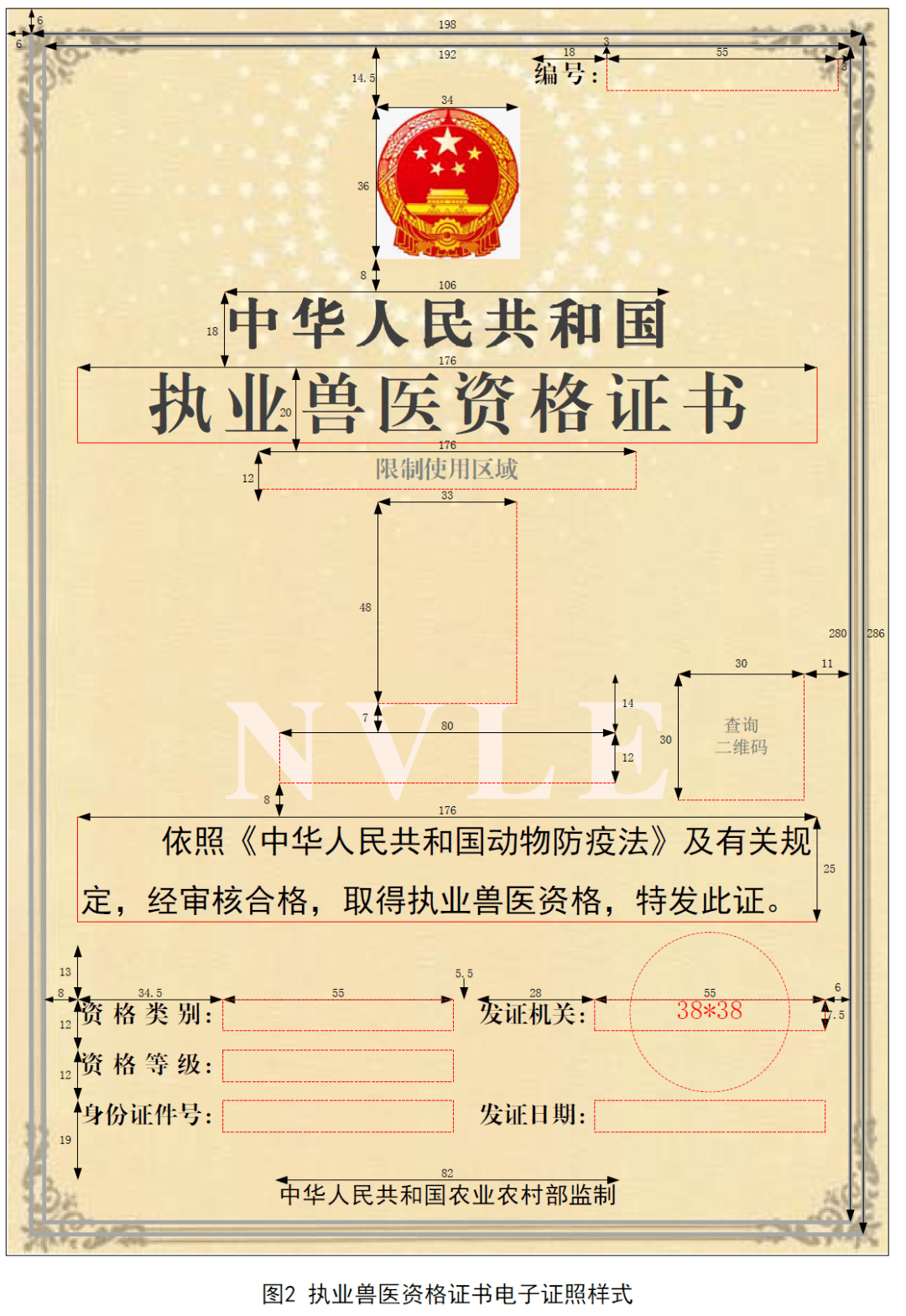 农业农村部印发执业兽医资格证书"电子证照"