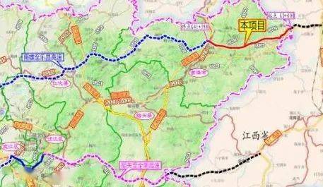 信丰(省界)至南雄高速公路(简称雄信高速) 项目申请报告日前通过省