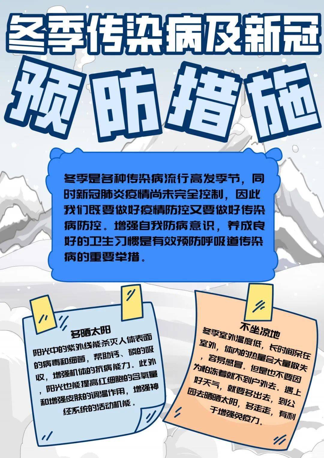 冬季疫情防控 这些小知识你必须知道