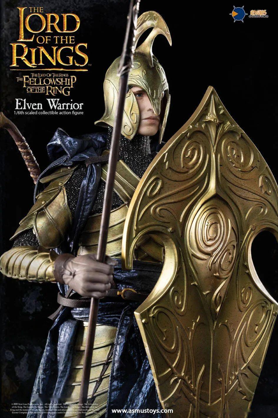 新品预定~ asmus toys lotr027w lotr027a 指环王 1/6精灵士兵