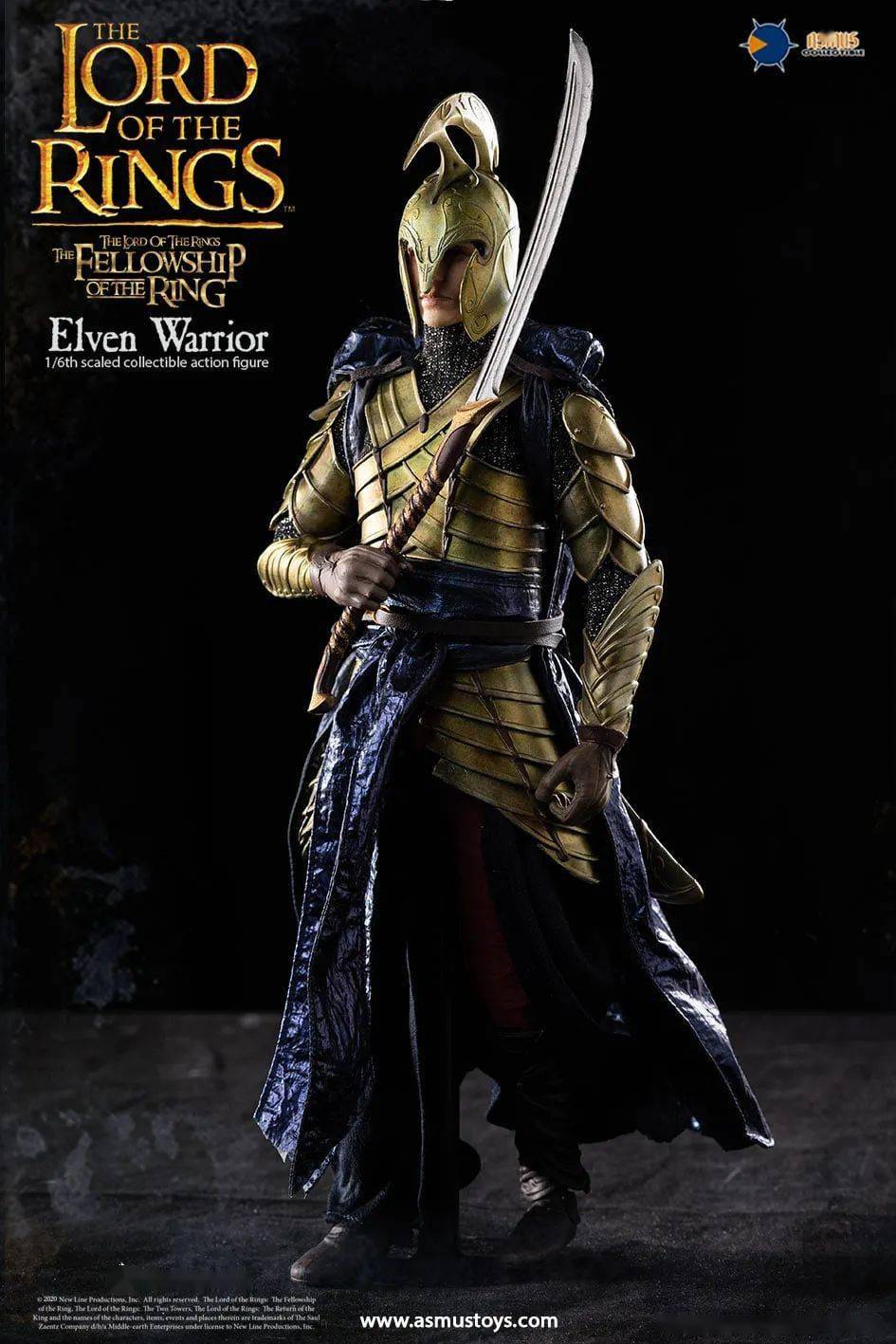 新品预定~ asmus toys lotr027w lotr027a 指环王 1/6精灵士兵