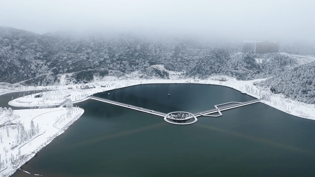 这才是玩雪主播带你漫游丰都南天湖冰雪乐园开园时间定了速速看过来