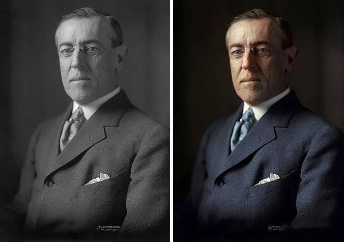 伍德罗·威尔逊(woodrow wilson,第28任总统(1913-1921)富兰克林·