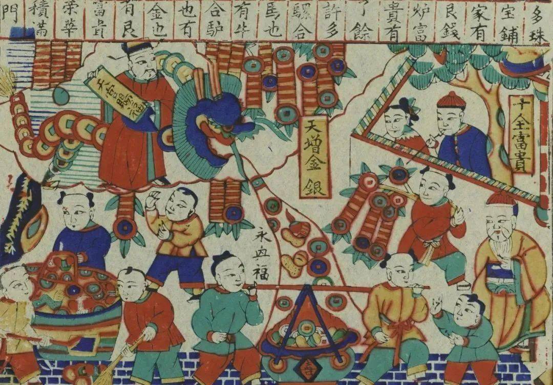 细观清代木版年画和日本浮世绘