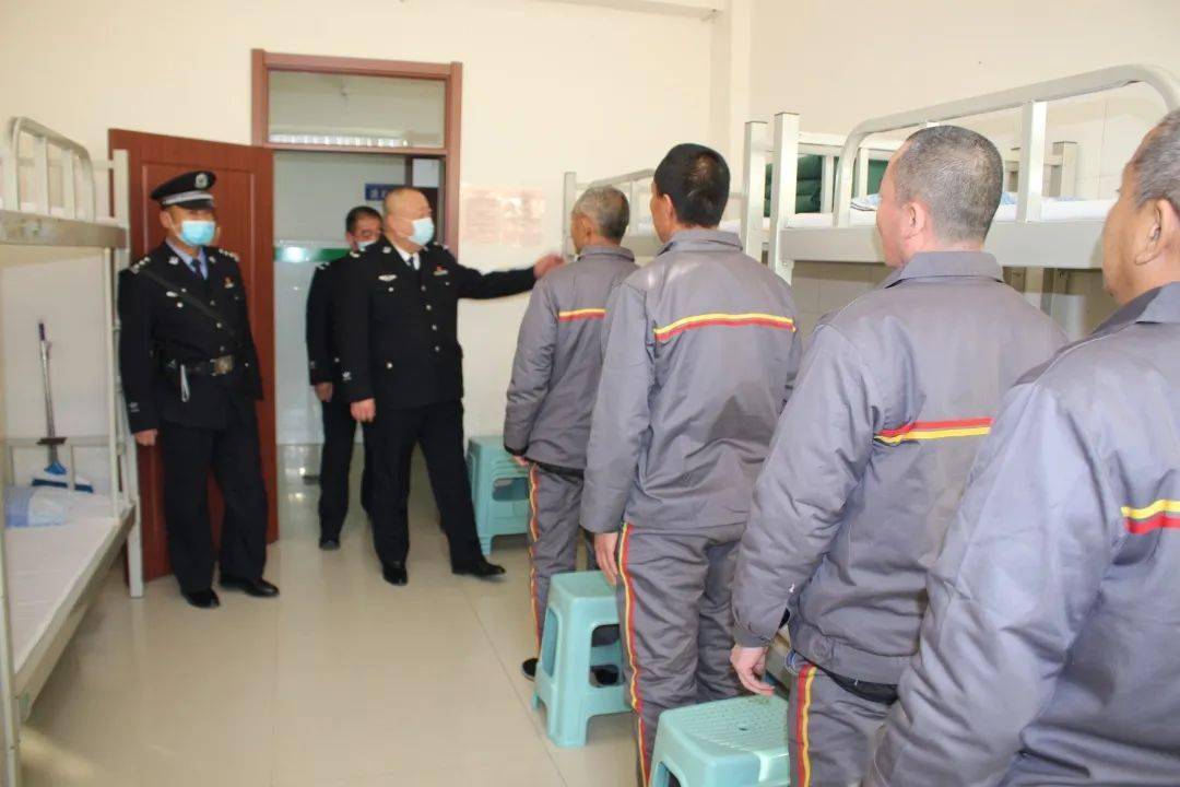 自治区戒毒管理局第二考核组对五原戒毒所目标管理暨统一戒毒模式开展