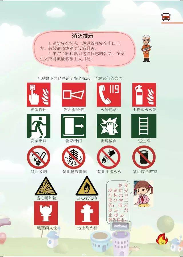 3,消防安全标志的设置原则【第九课】安全出口要牢记1,安全出口的