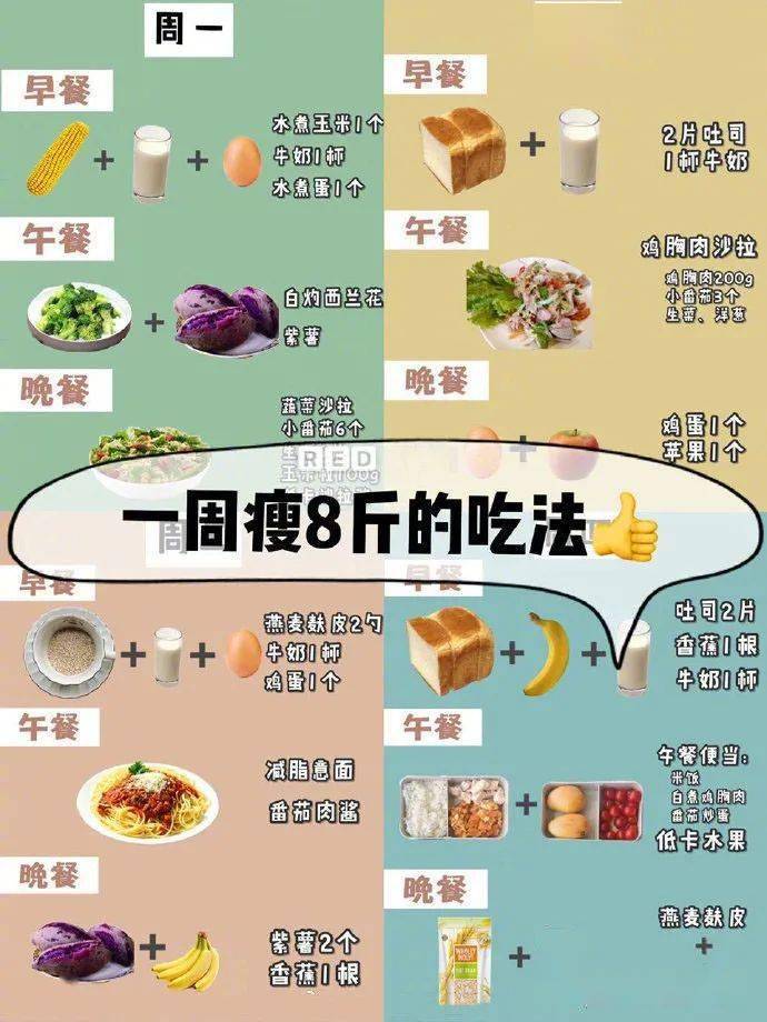 减肥食谱周瘦10斤_减肥食谱周瘦10_一周减肥食谱