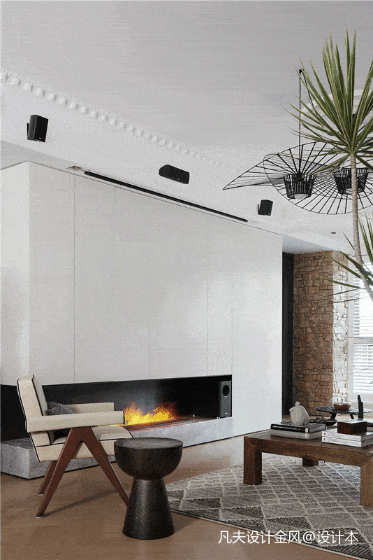 140㎡四居室,巧用入户花园,打通客厅和阳台,梦想中的房子