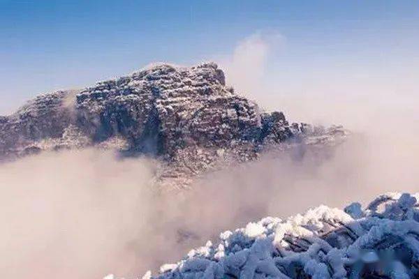 惊艳 美图集锦!梵净山十年雪景美不胜收