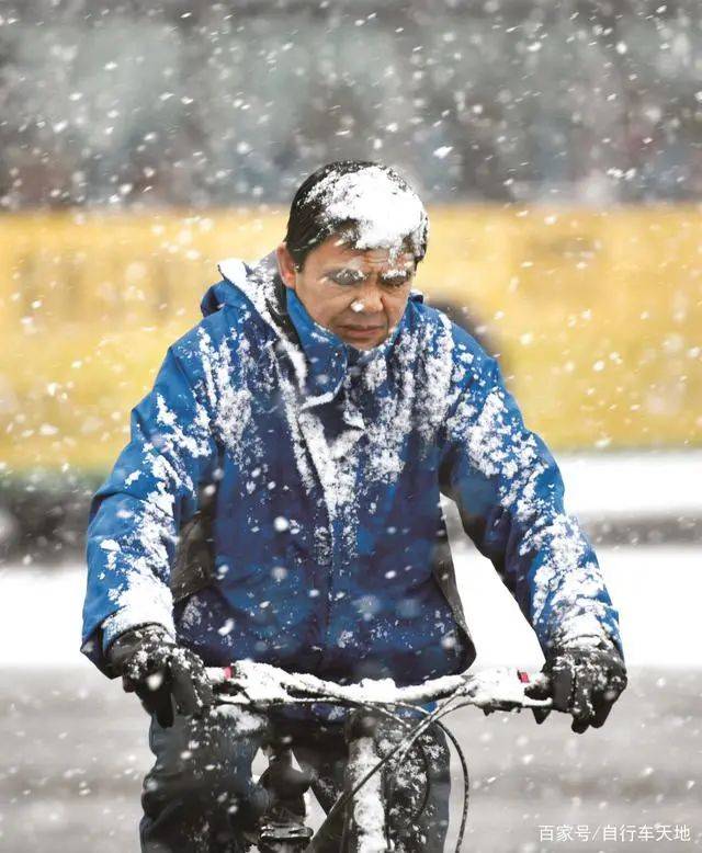 为什么冬天骑自行车感觉沉慢累我们总结出以下三点