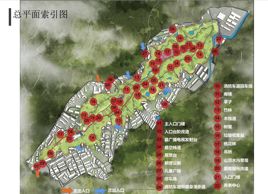 岳西花果山生态公园景观设计方案公示_规划