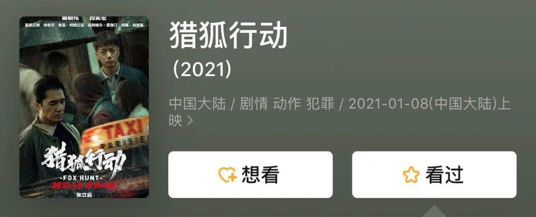2.《猎狐行动》