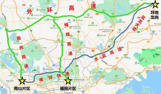 正式通车!深圳外环高速公路一期最全指引来了