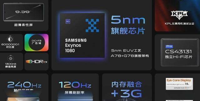 三星5nm芯片首秀 vivo x60 pro搭载exynos 1080