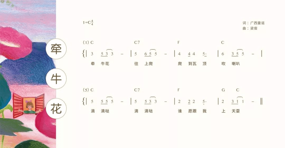 猜谜谣儿歌曲谱_儿歌简谱(3)