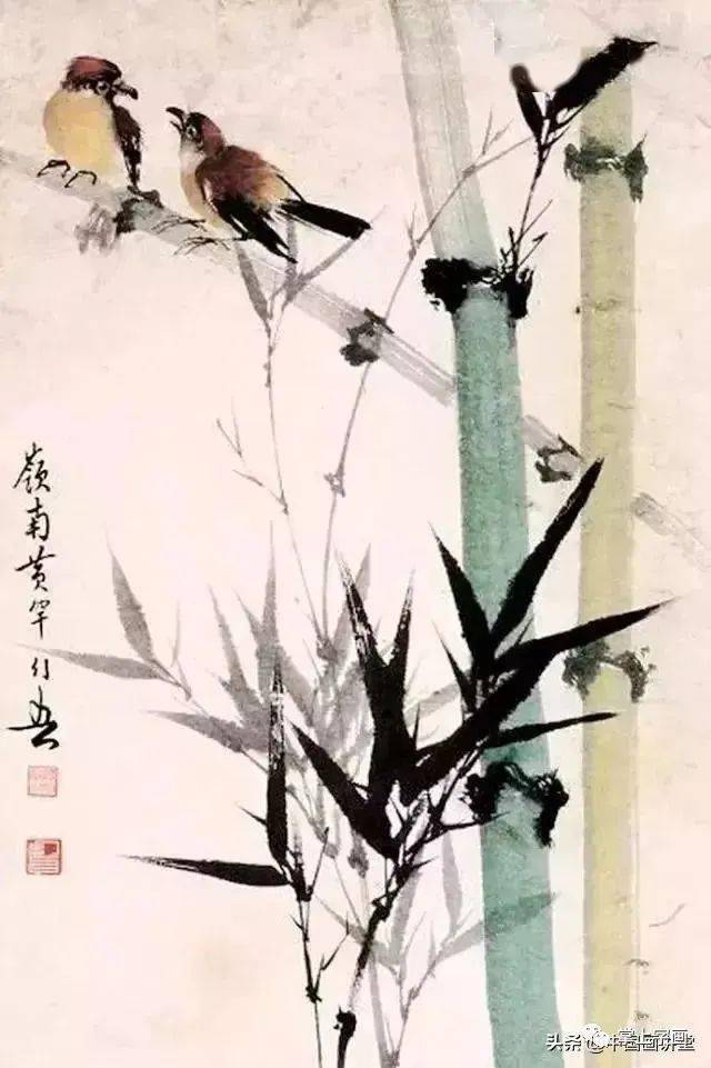 黄幻吾,田世光,乔木大师级画竹作品欣赏