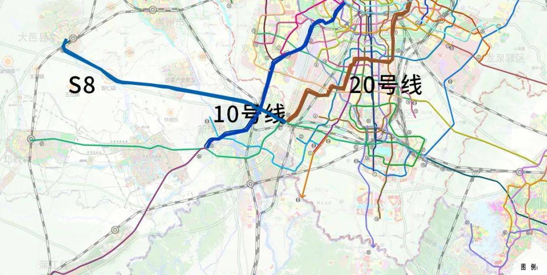 连通主城区成都周边8区县交通即将爆发