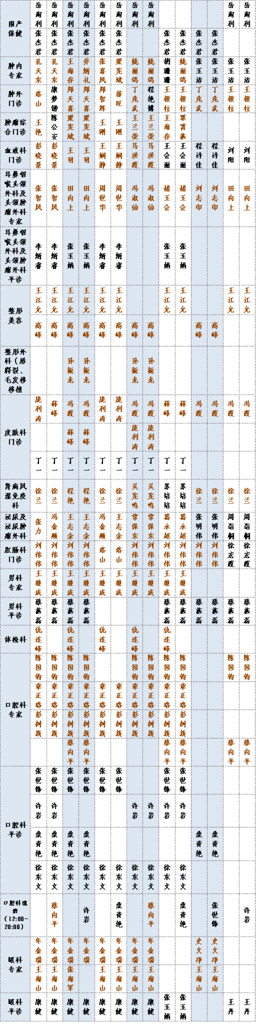 预告丨本周郑州市三院名医工作室,门诊坐诊表奉上