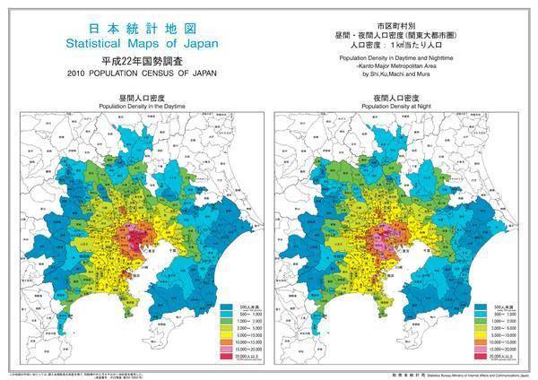 日本城市群人口密度_日本人口密度分布图