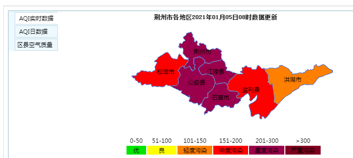 荆州市发布重污染天气黄色预警启动Ⅲ级应急响应