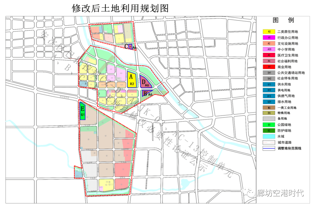 廊坊广阳,安次多个地块规划调整,涉及棚改,龙河两岸医