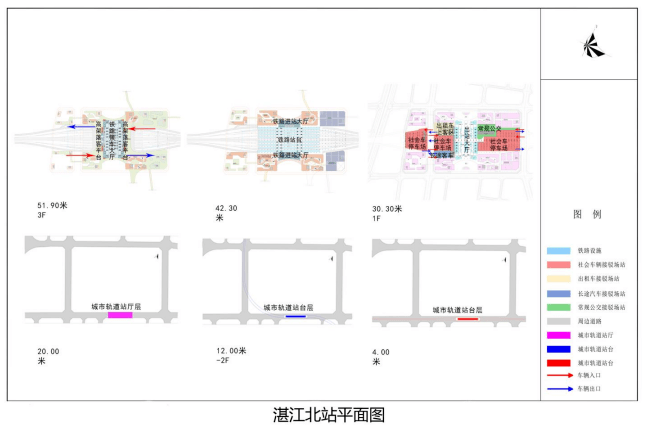 8台16线湛江中心枢纽站湛江北站规划重磅公示