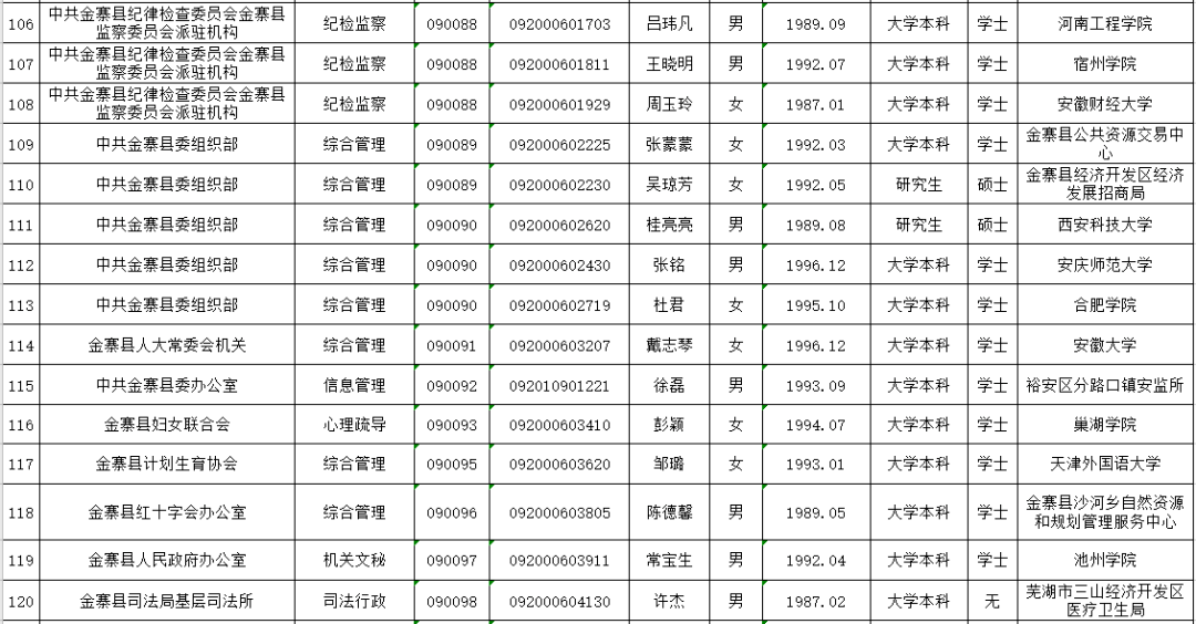 六安城区2020人口(2)