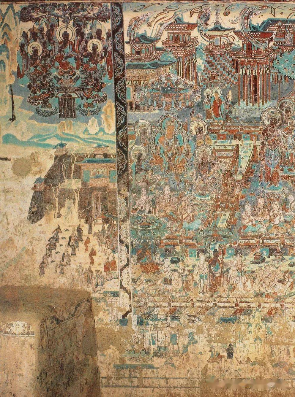 中国敦煌壁画太美了100个细节图高清