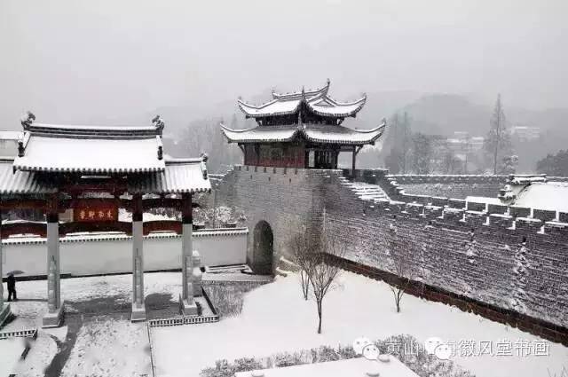 【乱石穿空】雪景: 古徽州的雪